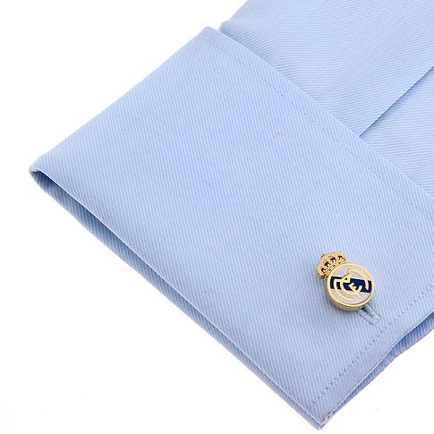 White Quirky Brass Cufflinks for Men