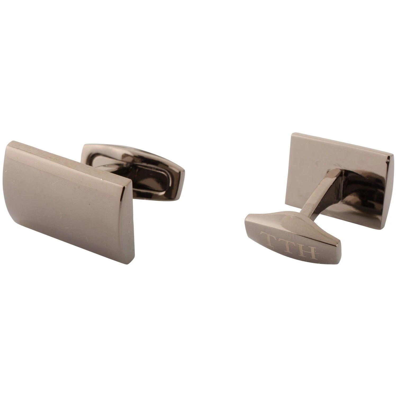 Gunmetal Formal Brass Cufflinks for Men