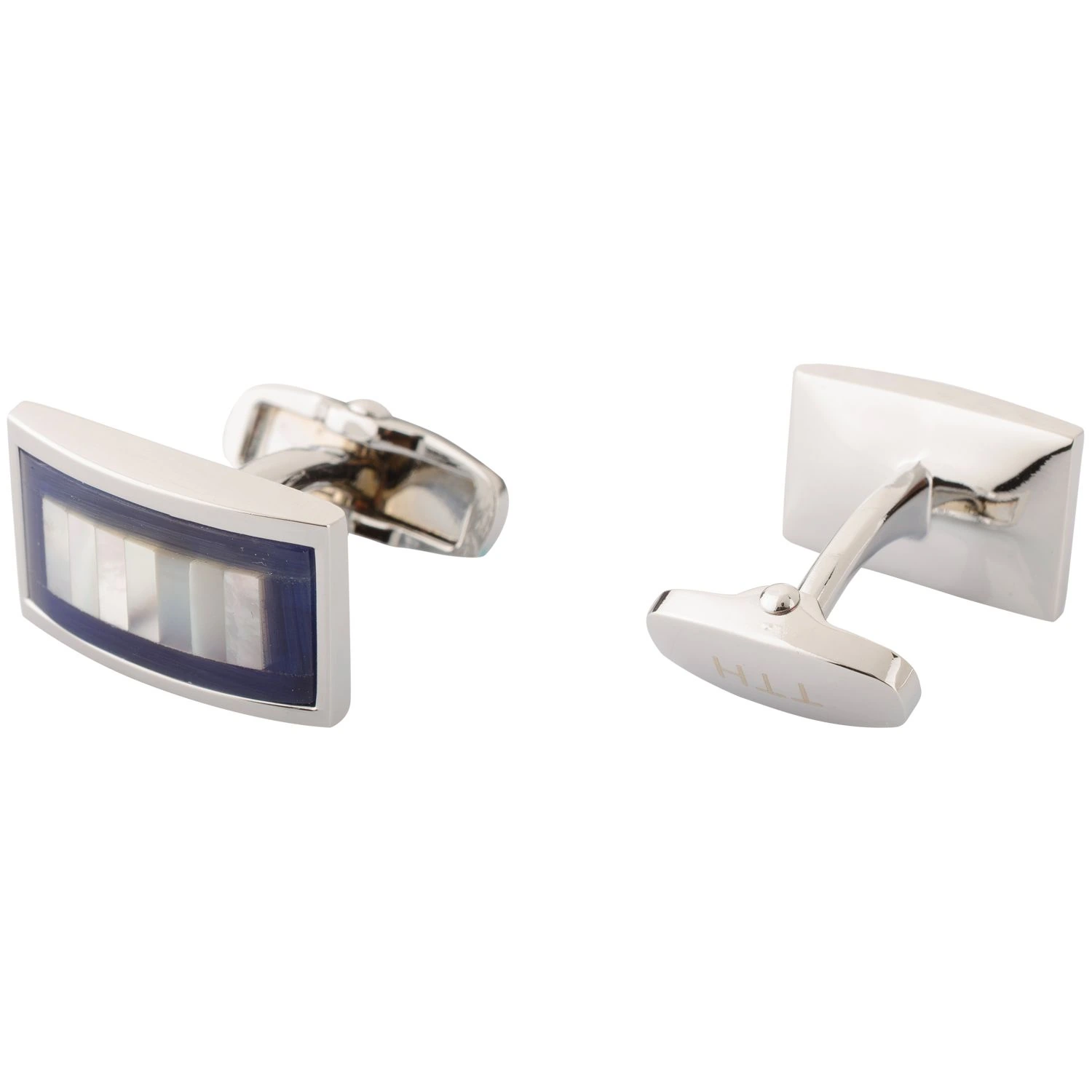 Blue Mother of Pearl Cufflinks for Men