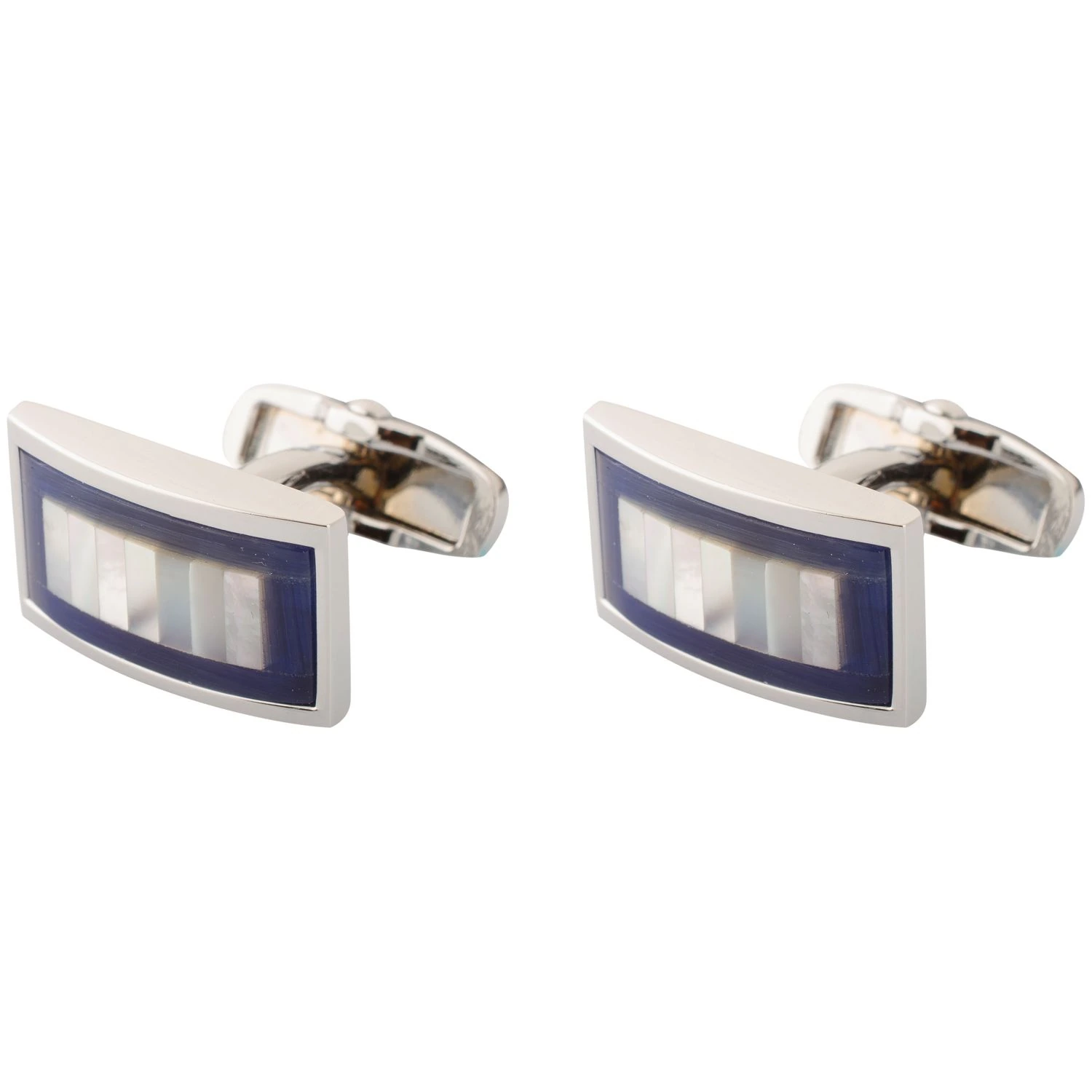 Blue Mother of Pearl Cufflinks for Men