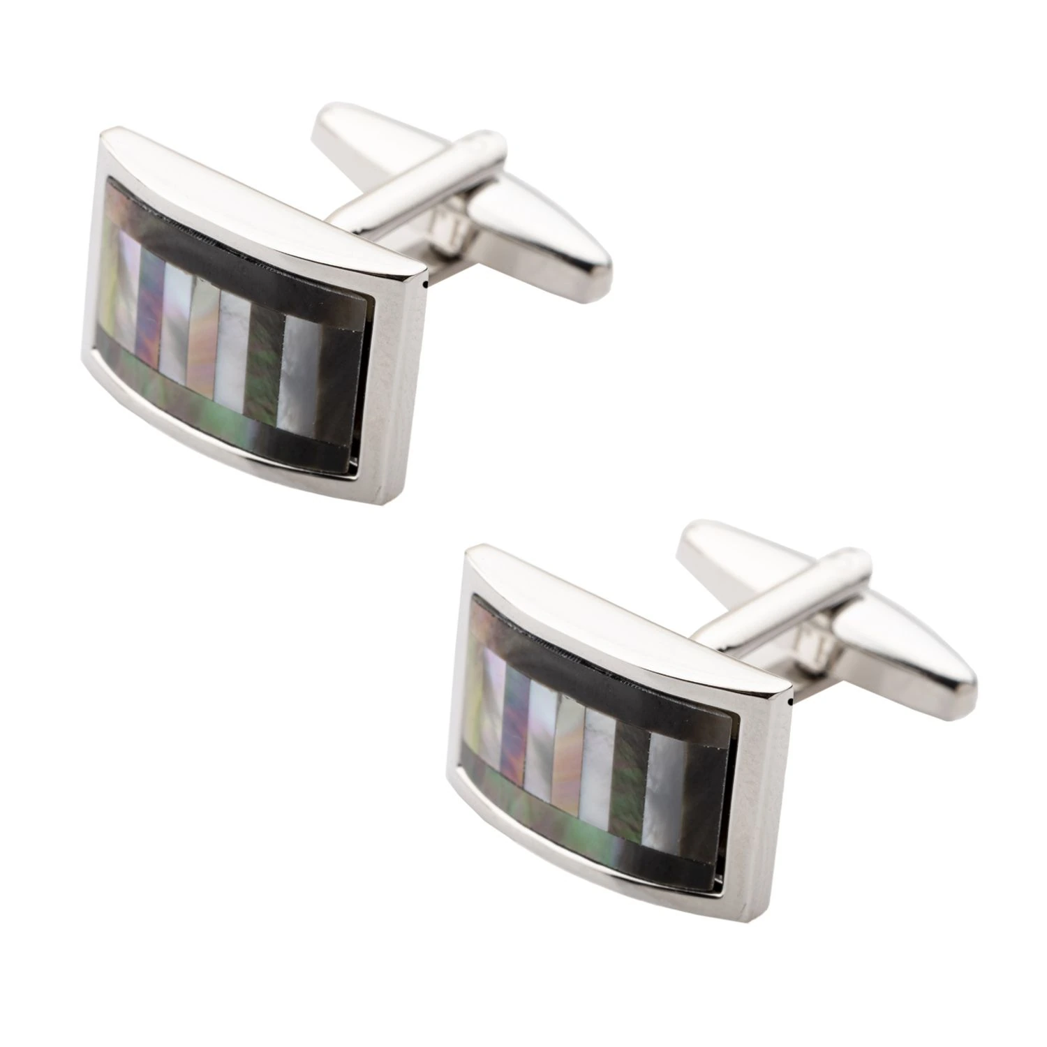 Black Mother of Pearl Cufflinks for Men