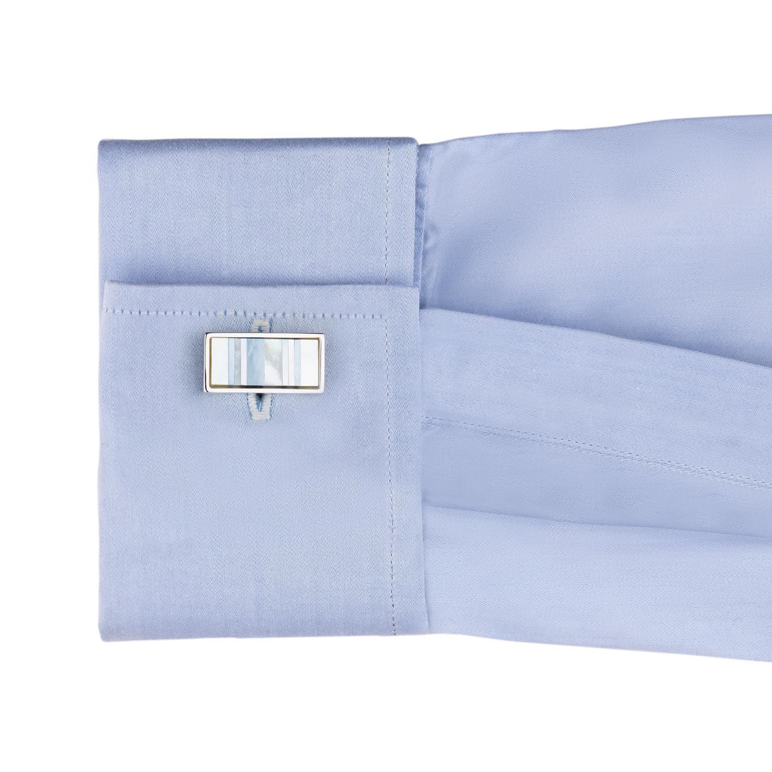 Blue Mother of Pearl Cufflinks for Men