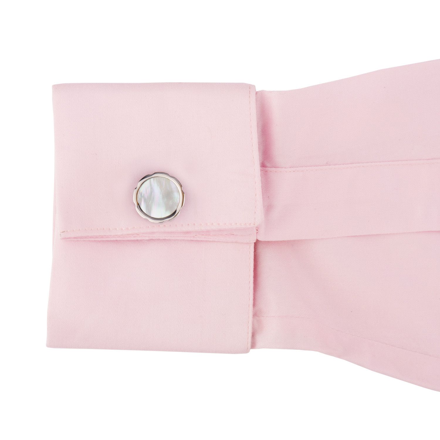 White Mother of Pearl Cufflinks for Men