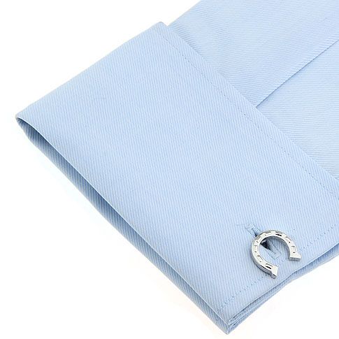 Silver Quirky Brass Cufflinks for Men