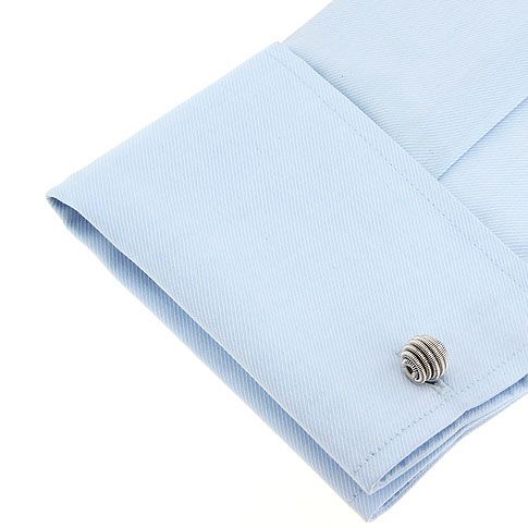 Silver Formal Brass Cufflinks for Men