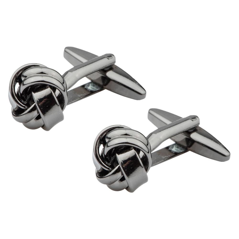 Gunmetal Formal Brass Cufflinks for Men