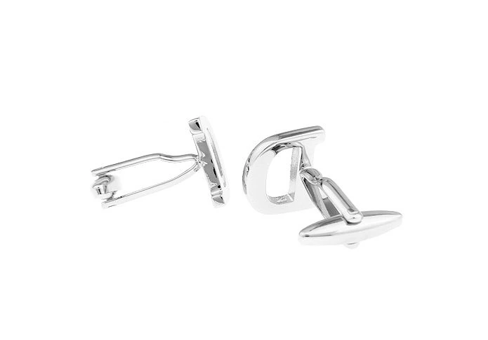 Silver Formal Brass Cufflinks for Men