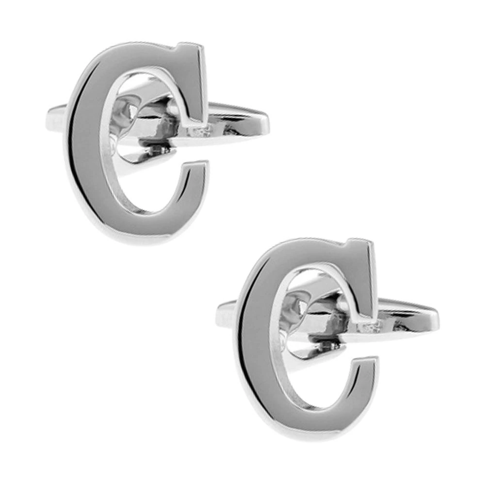 Silver Formal Brass Cufflinks for Men