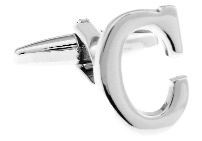 Silver Formal Brass Cufflinks for Men