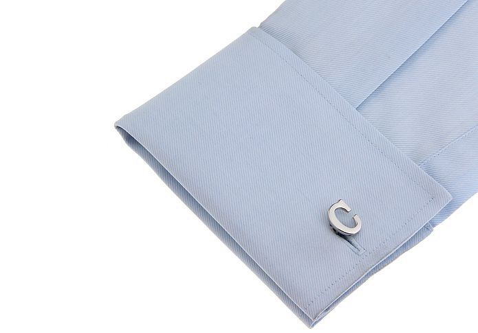 Silver Formal Brass Cufflinks for Men