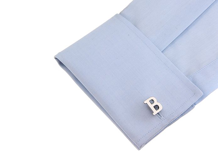 Silver Formal Brass Cufflinks for Men