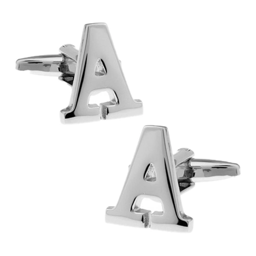Silver Formal Brass Cufflinks for Men