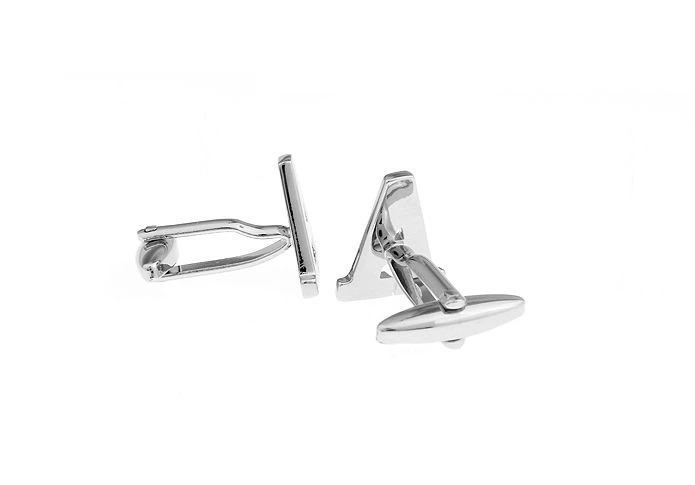 Silver Formal Brass Cufflinks for Men