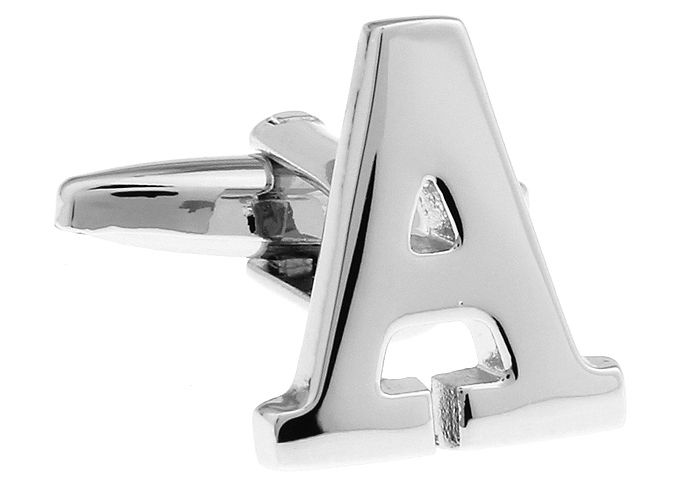 Silver Formal Brass Cufflinks for Men