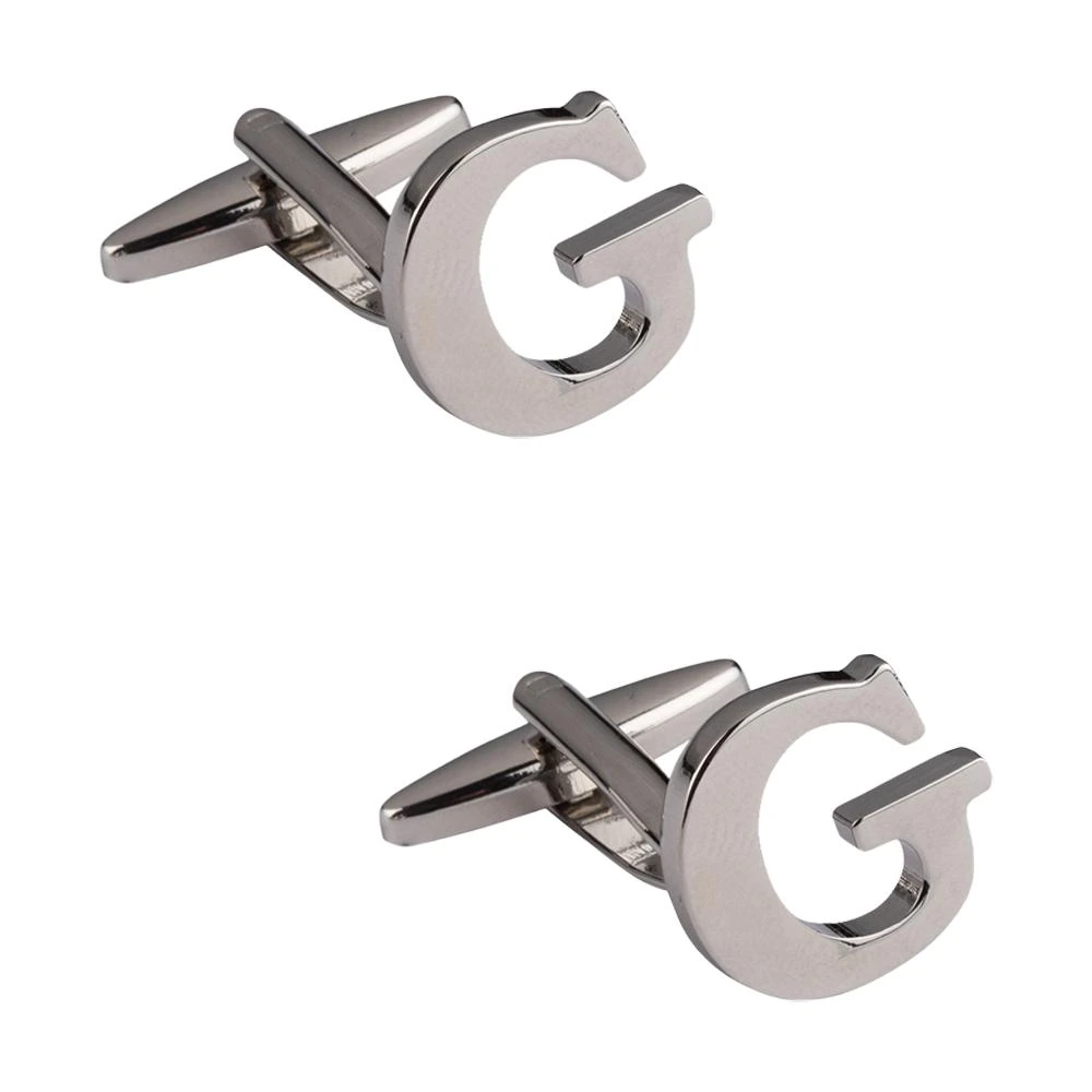 Silver Formal Brass Cufflinks for Men