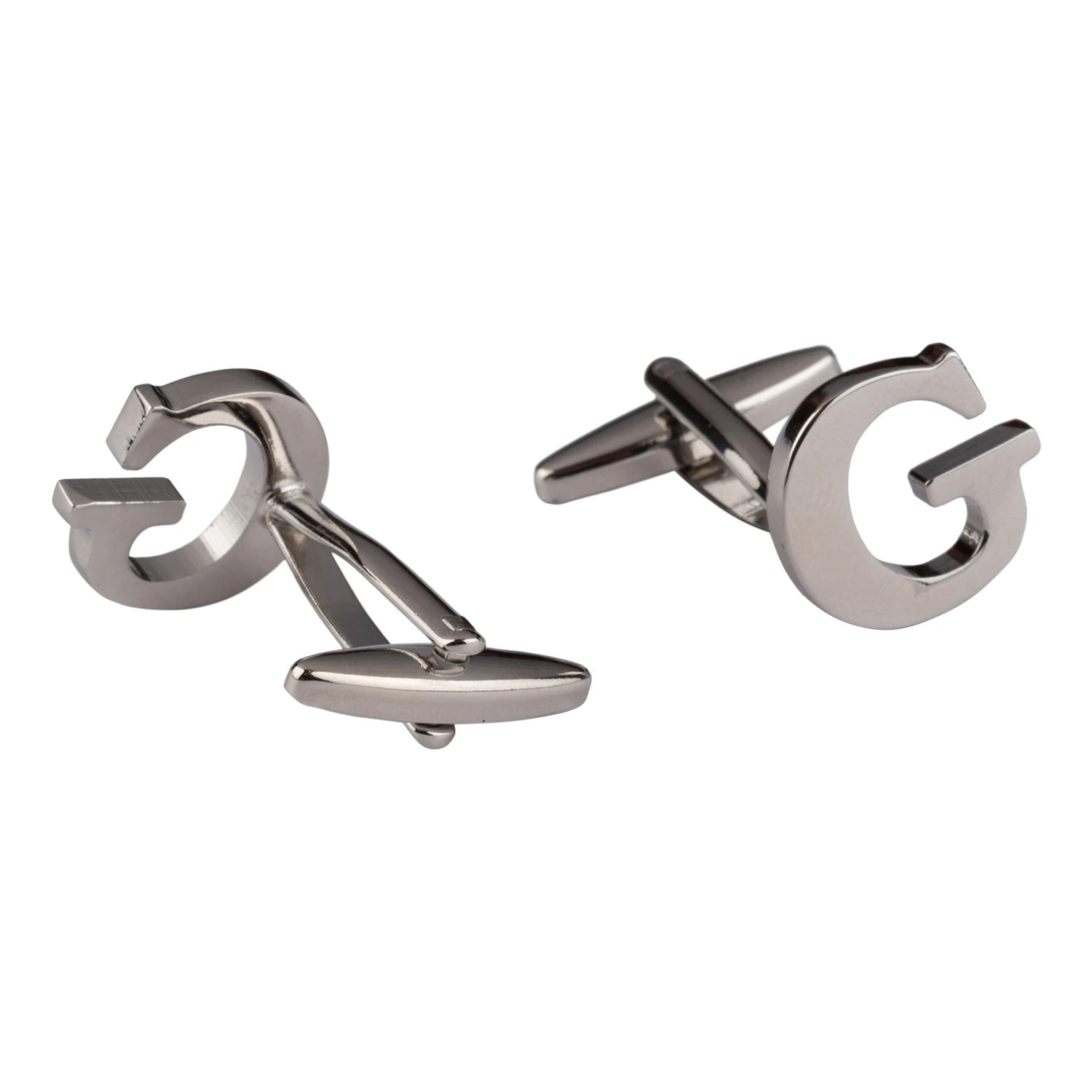Silver Formal Brass Cufflinks for Men