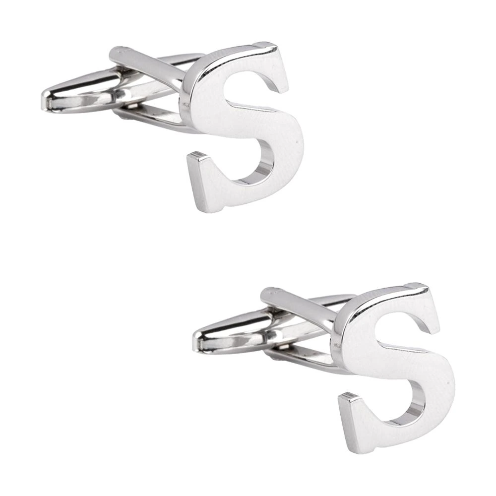 Silver Formal Brass Cufflinks for Men