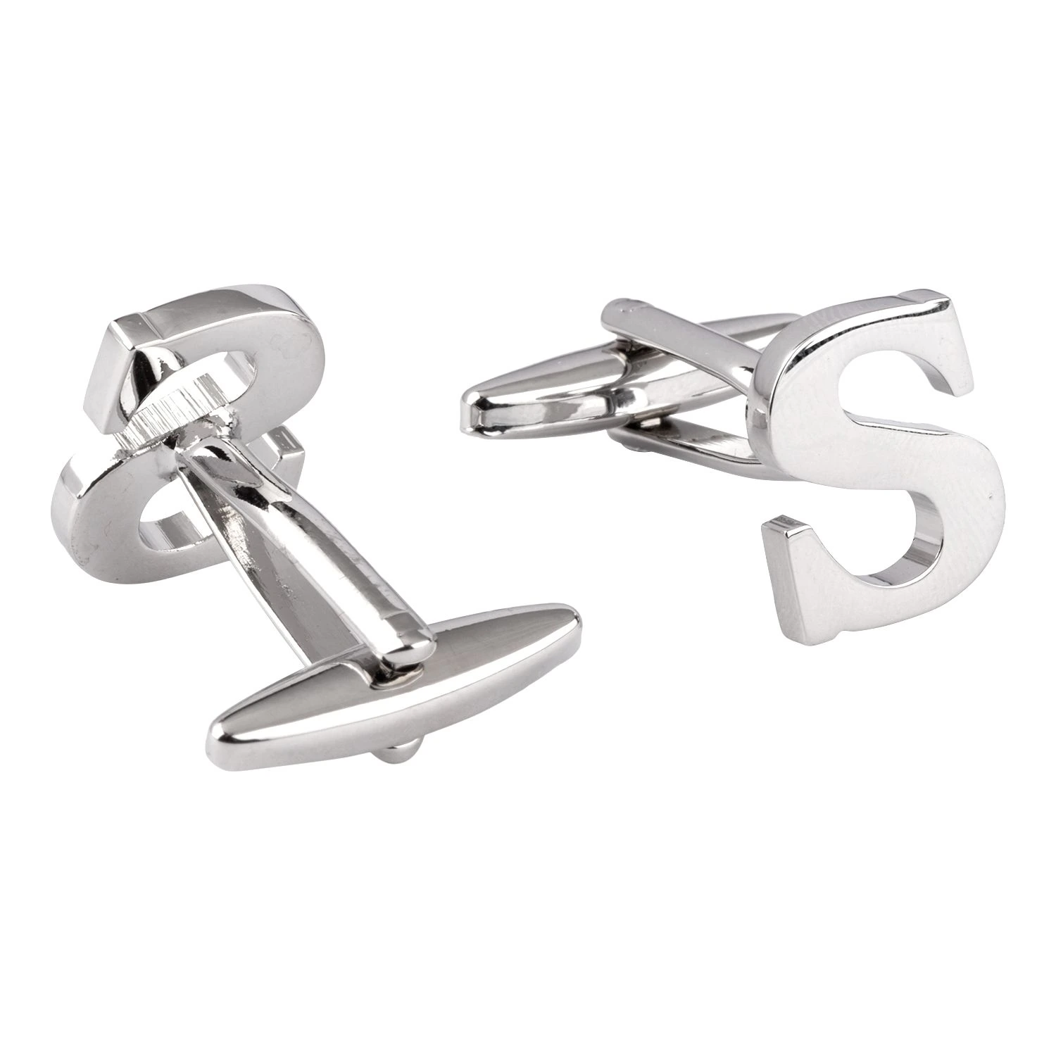 Silver Formal Brass Cufflinks for Men