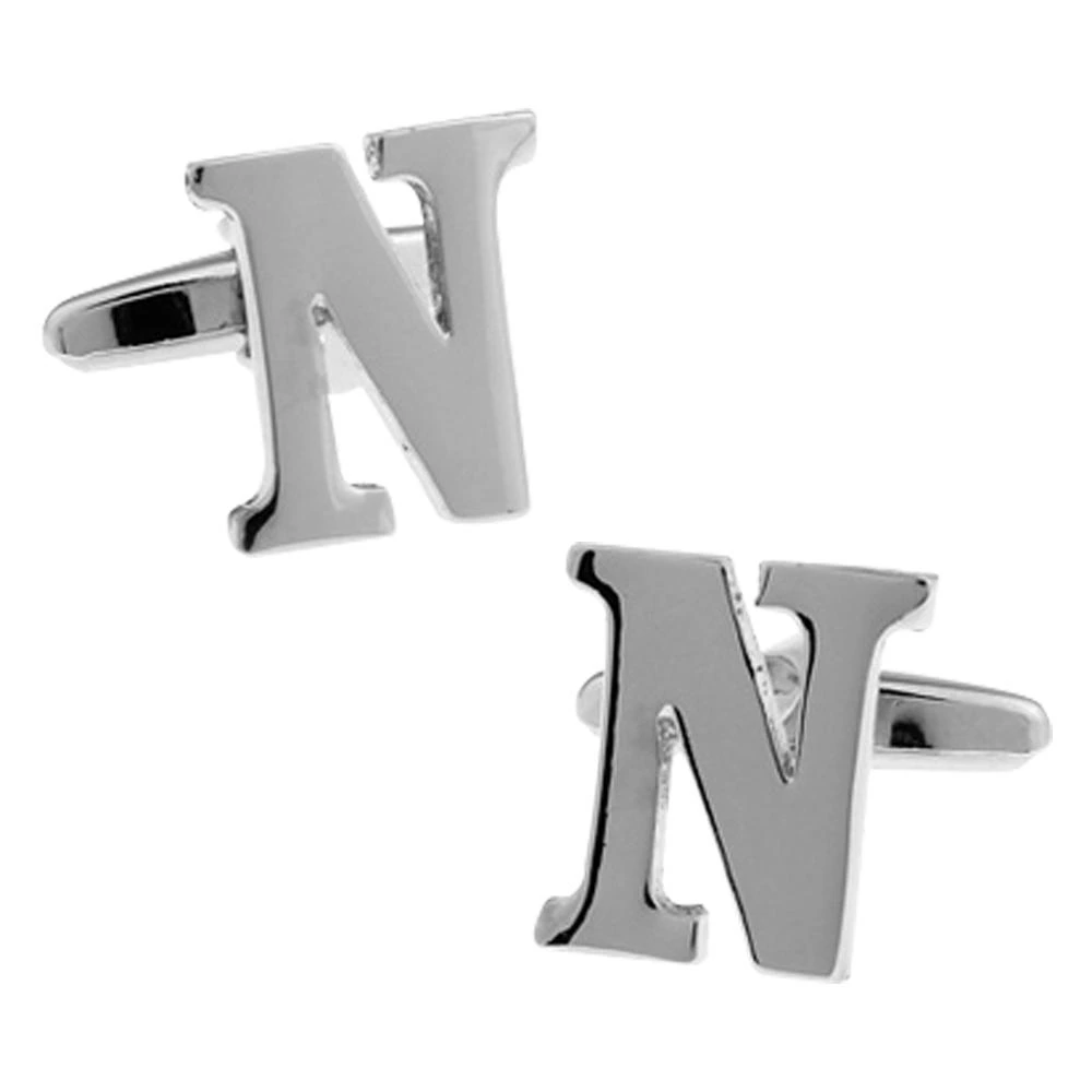 Silver Formal Brass Cufflinks for Men
