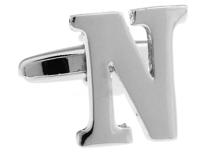 Silver Formal Brass Cufflinks for Men