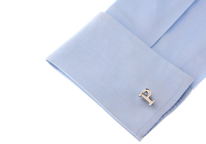 Silver Formal Brass Cufflinks for Men