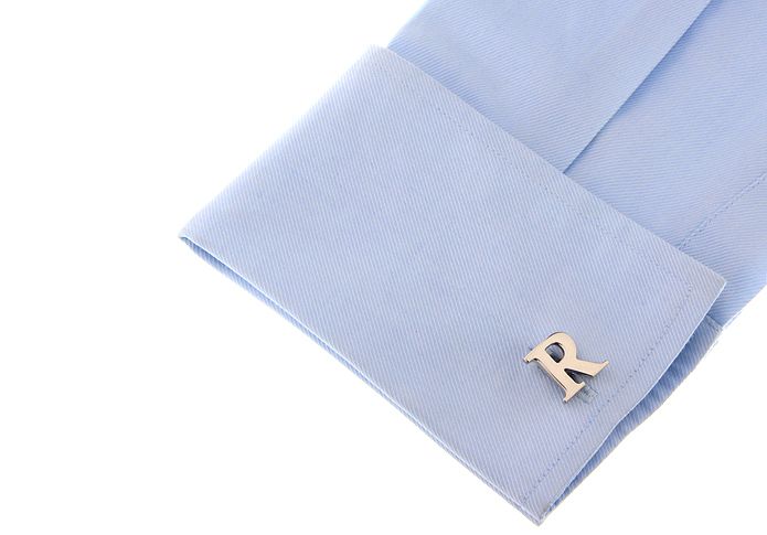 Silver Formal Brass Cufflinks for Men