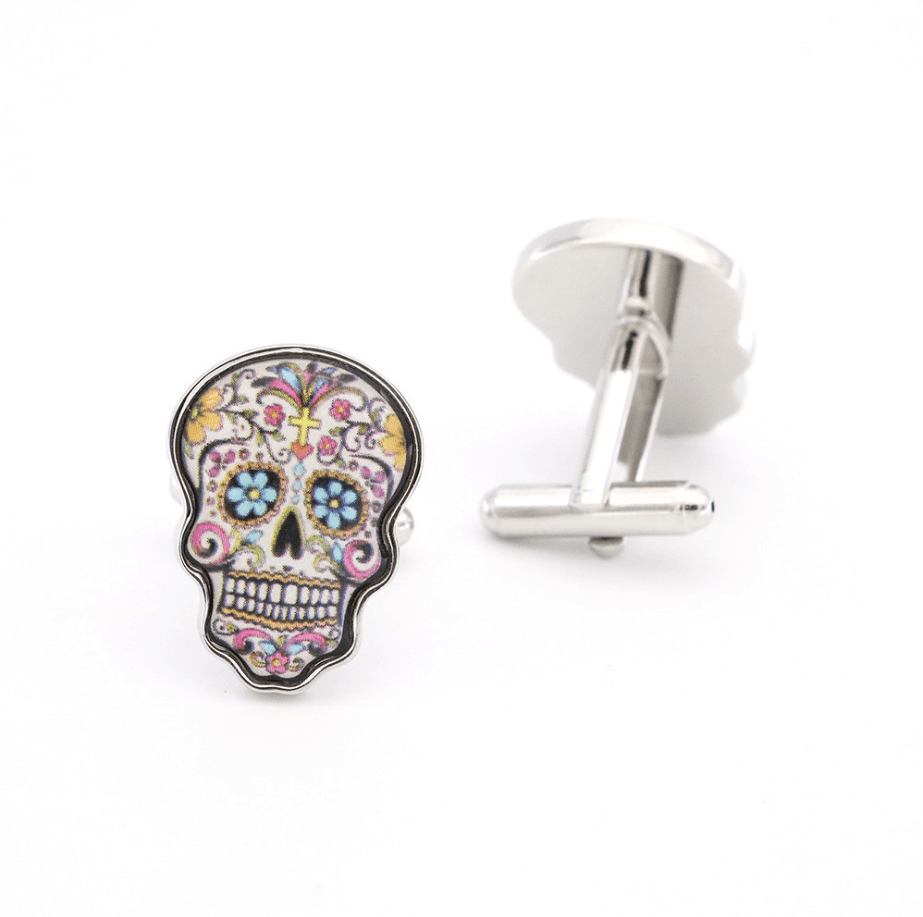 Multi Quirky Brass Cufflinks for Men