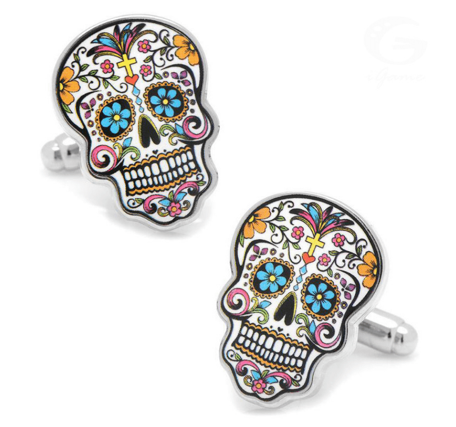 Multi Quirky Brass Cufflinks for Men