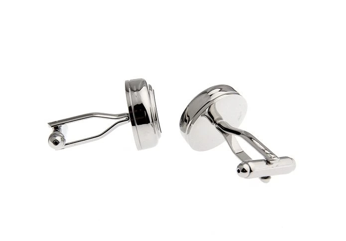 Black Quirky Brass Cufflinks for Men