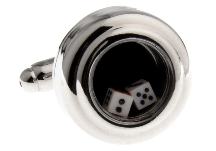 Black Quirky Brass Cufflinks for Men
