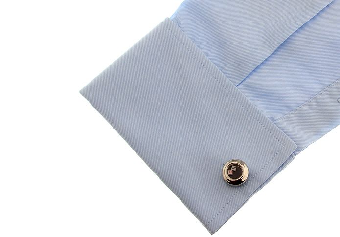 Black Quirky Brass Cufflinks for Men