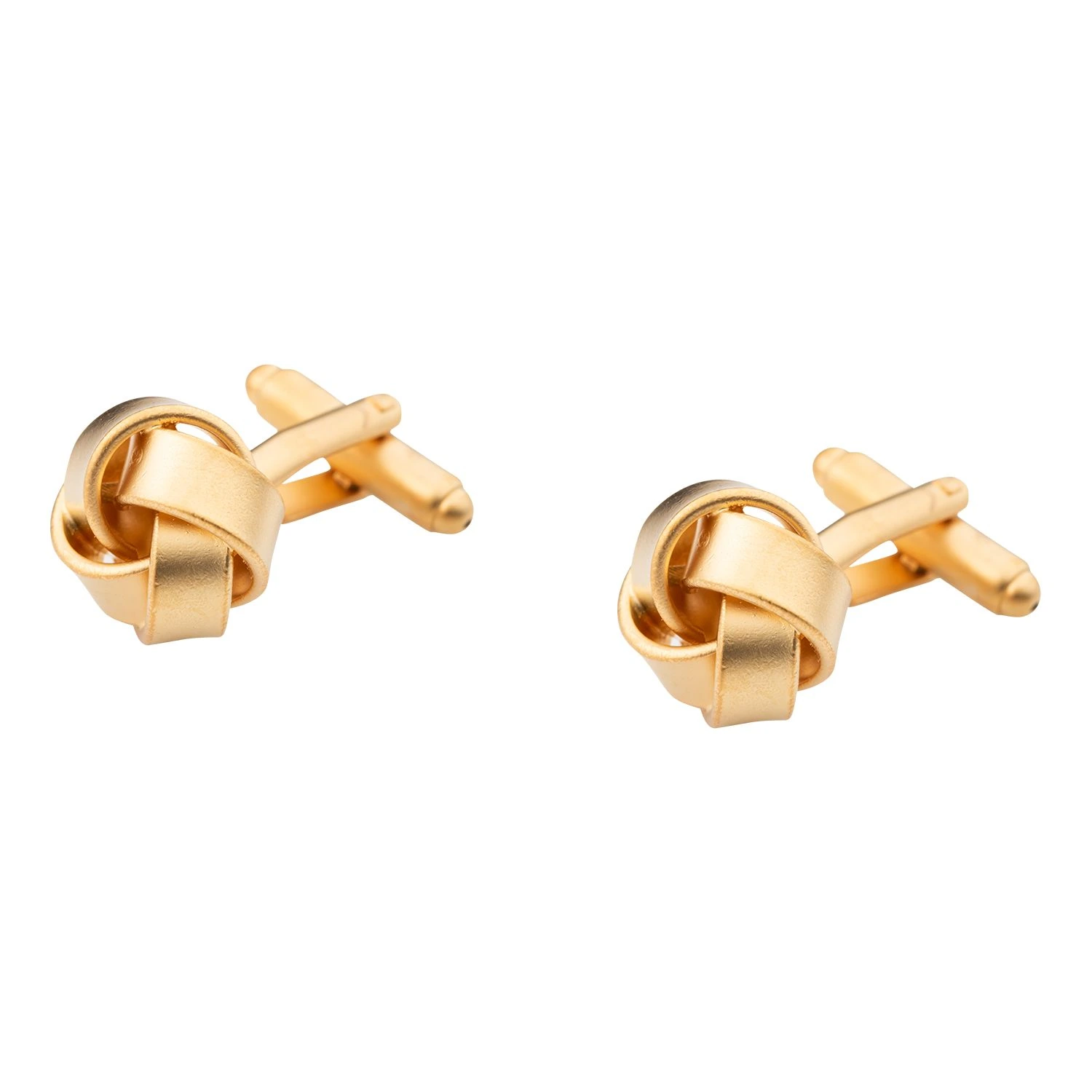 Gold Formal Brass Cufflinks for Men
