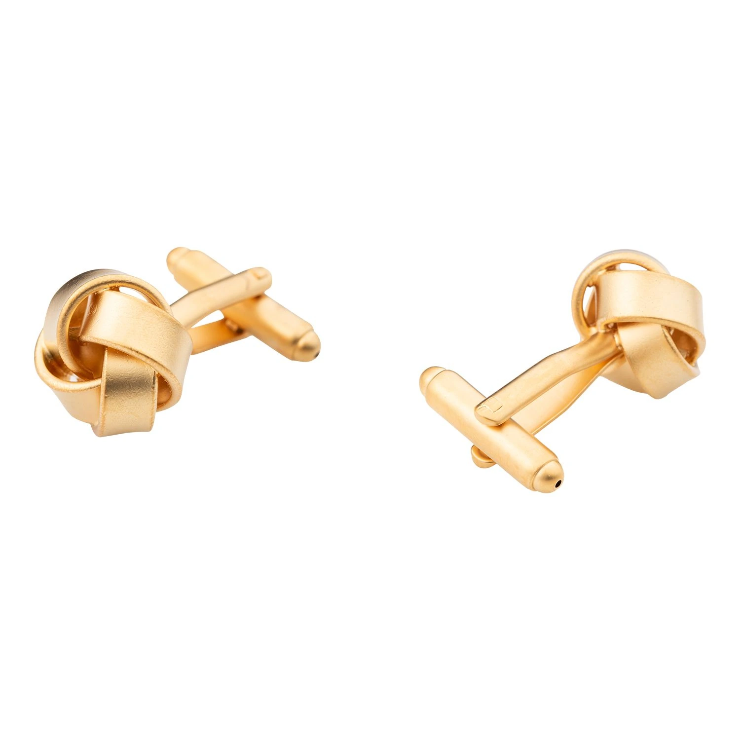 Gold Formal Brass Cufflinks for Men