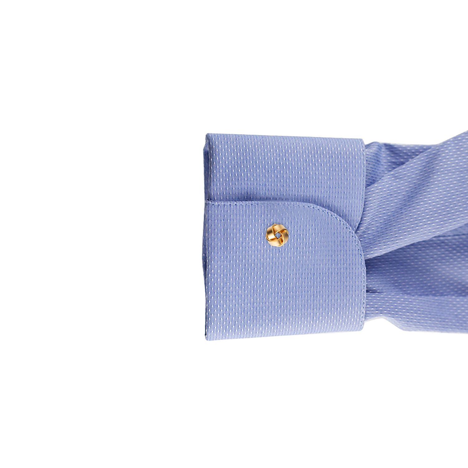 Gold Formal Brass Cufflinks for Men