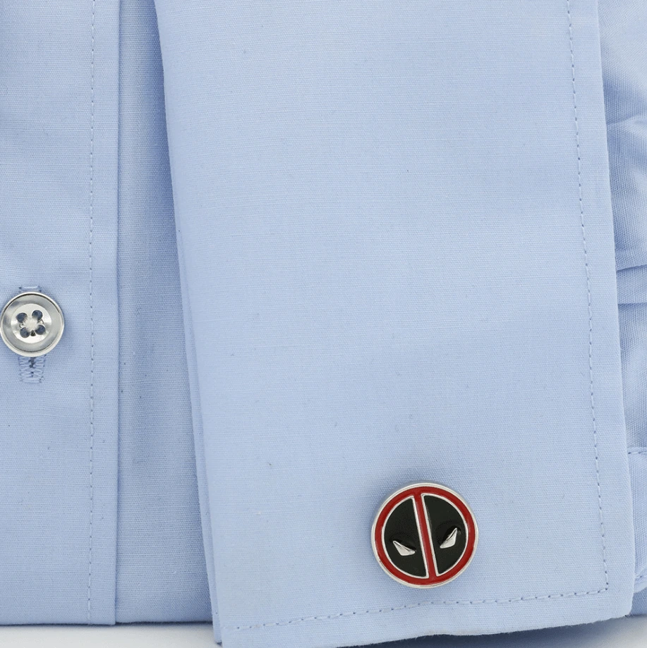 Black Quirky Brass Cufflinks for Men