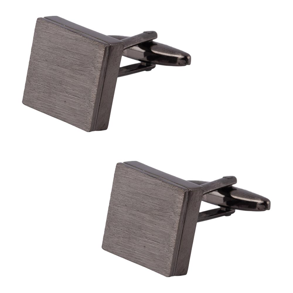 Gunmetal Formal Brass Cufflinks for Men