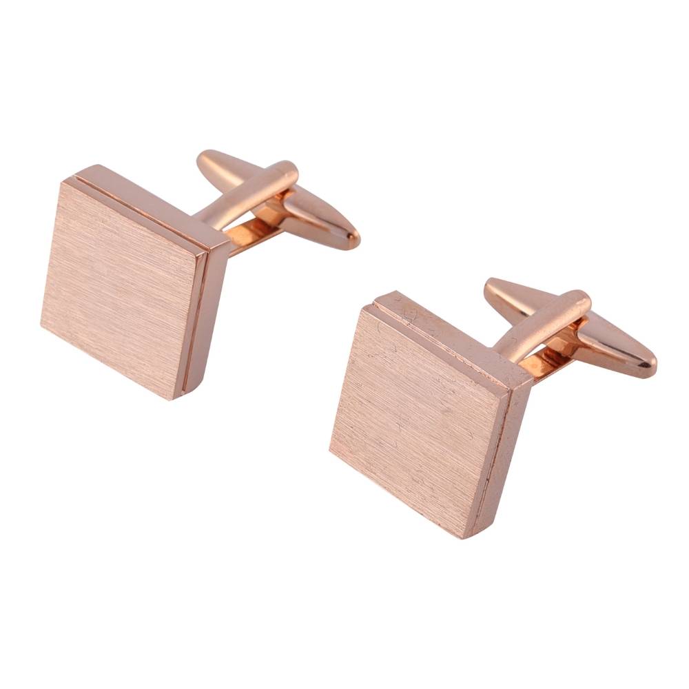 Gold Formal Brass Cufflinks for Men