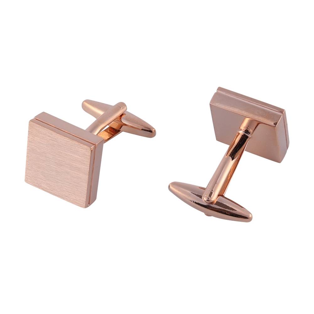 Gold Formal Brass Cufflinks for Men