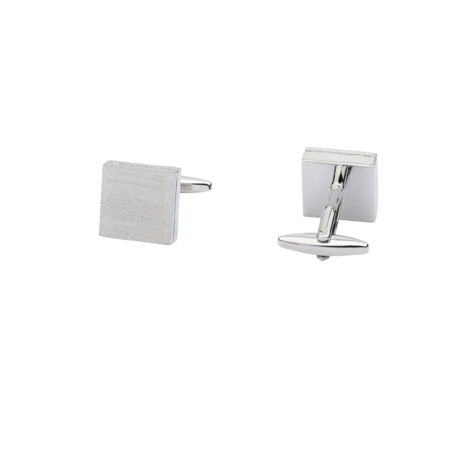 Silver Formal Brass Cufflinks for Men