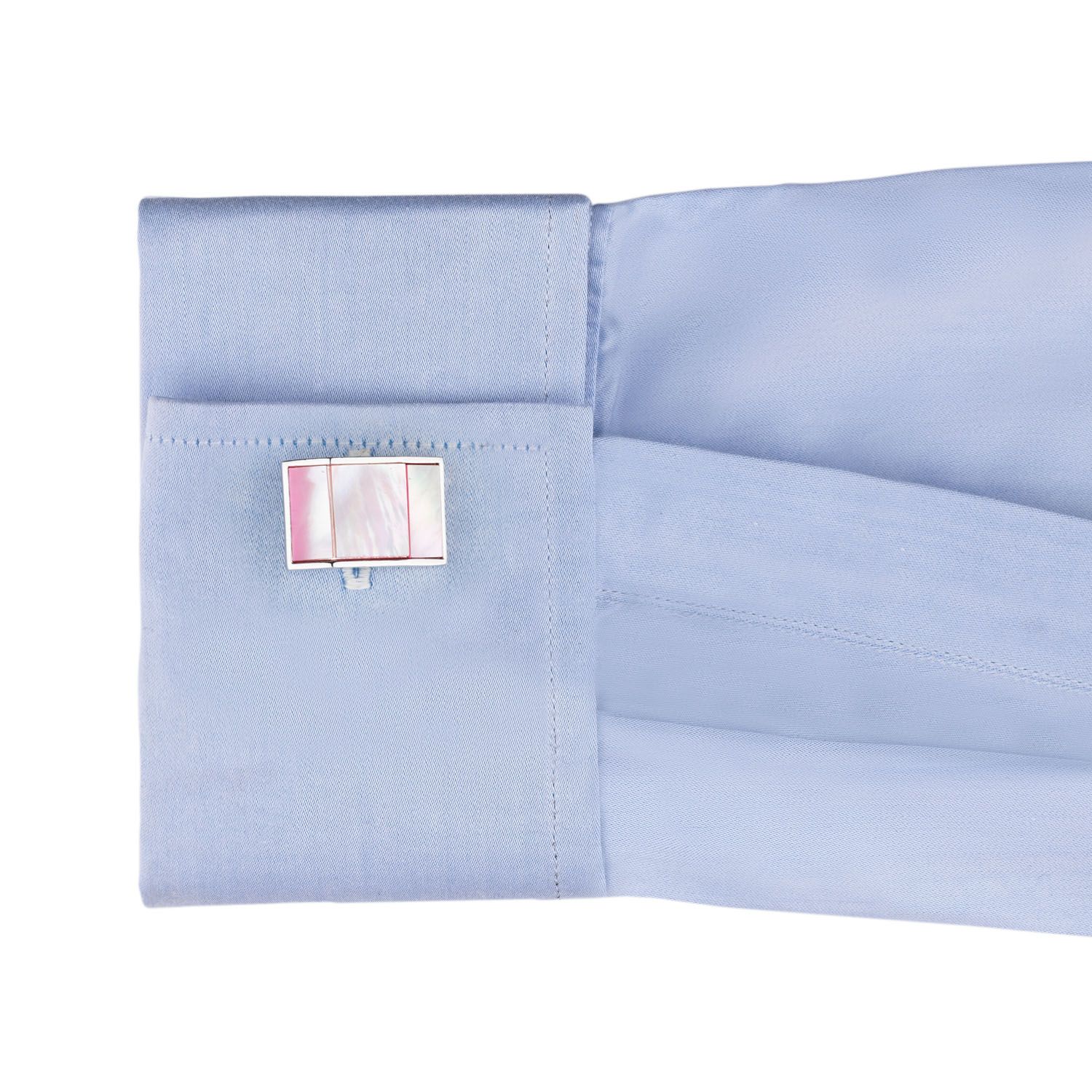 Pink Mother of Pearl Cufflinks for Men