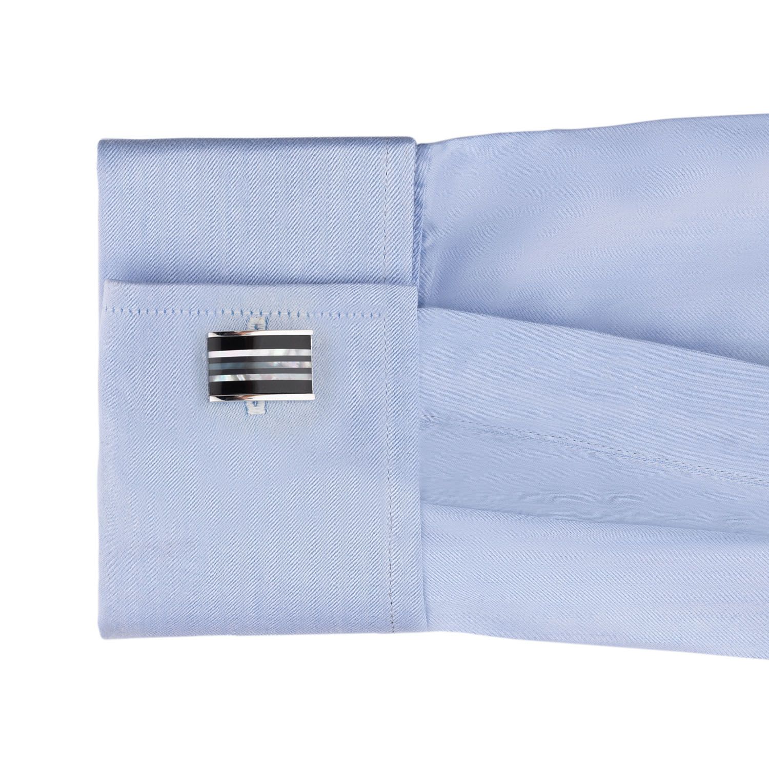 Black Mother of Pearl Cufflinks for Men