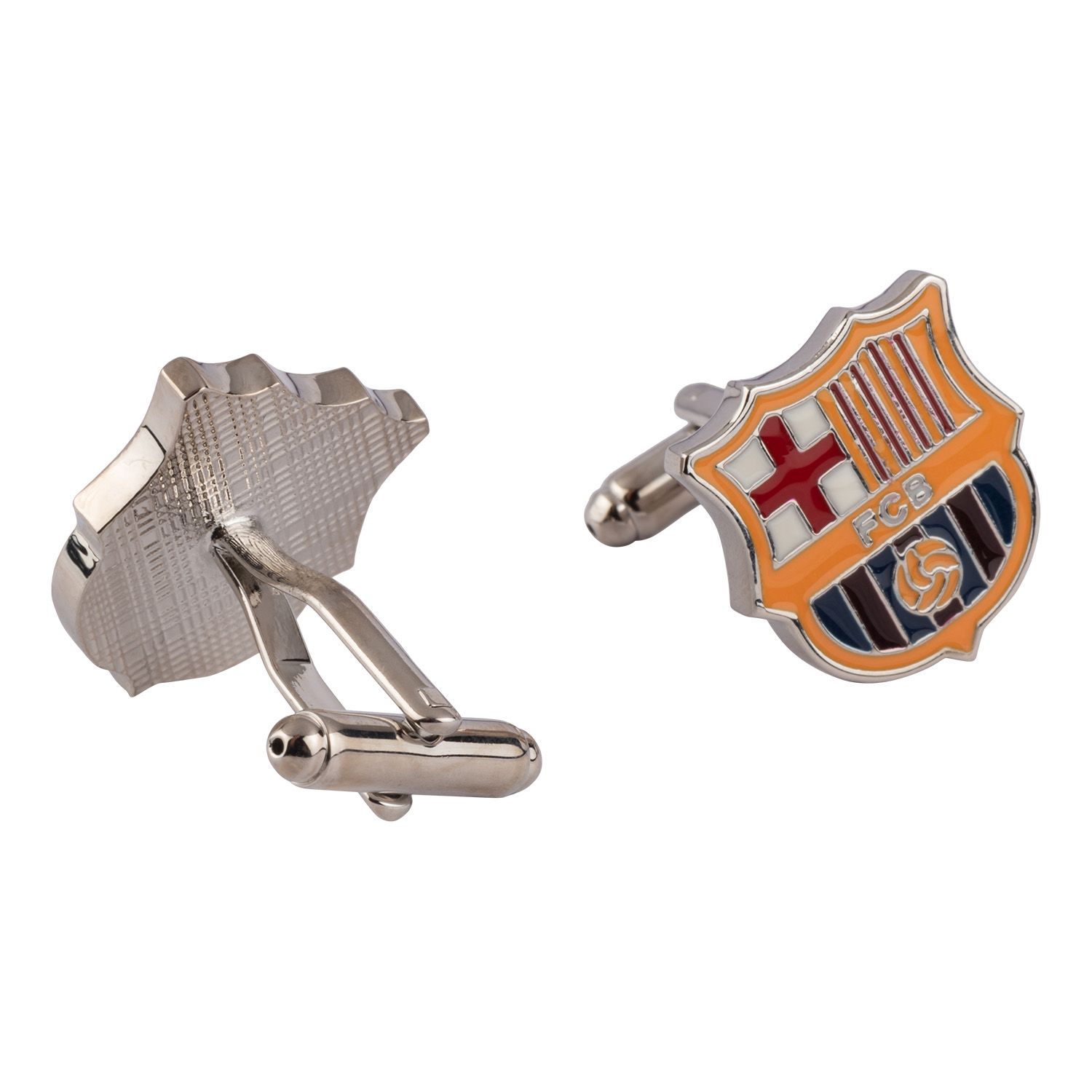 Yellow Quirky Brass Cufflinks for Men