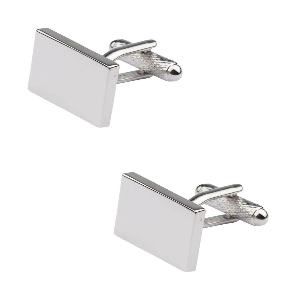 Silver Formal Brass Cufflinks for Men