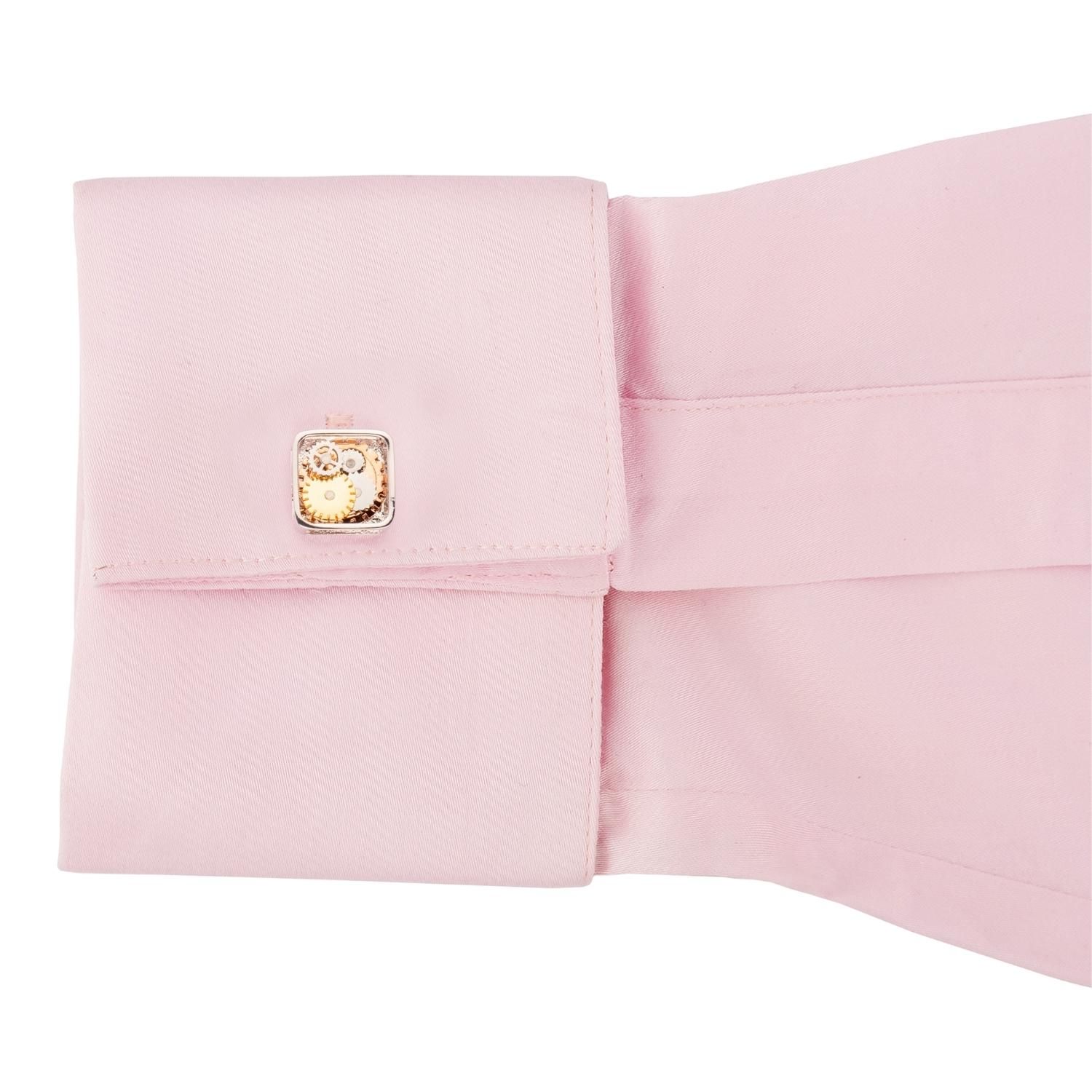 Gold Formal Brass Cufflinks for Men