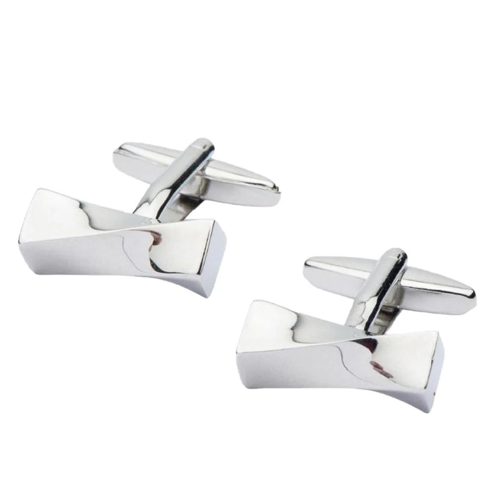 Silver Formal Brass Cufflinks for Men