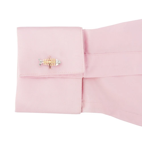 Gold Quirky Brass Cufflinks for Men