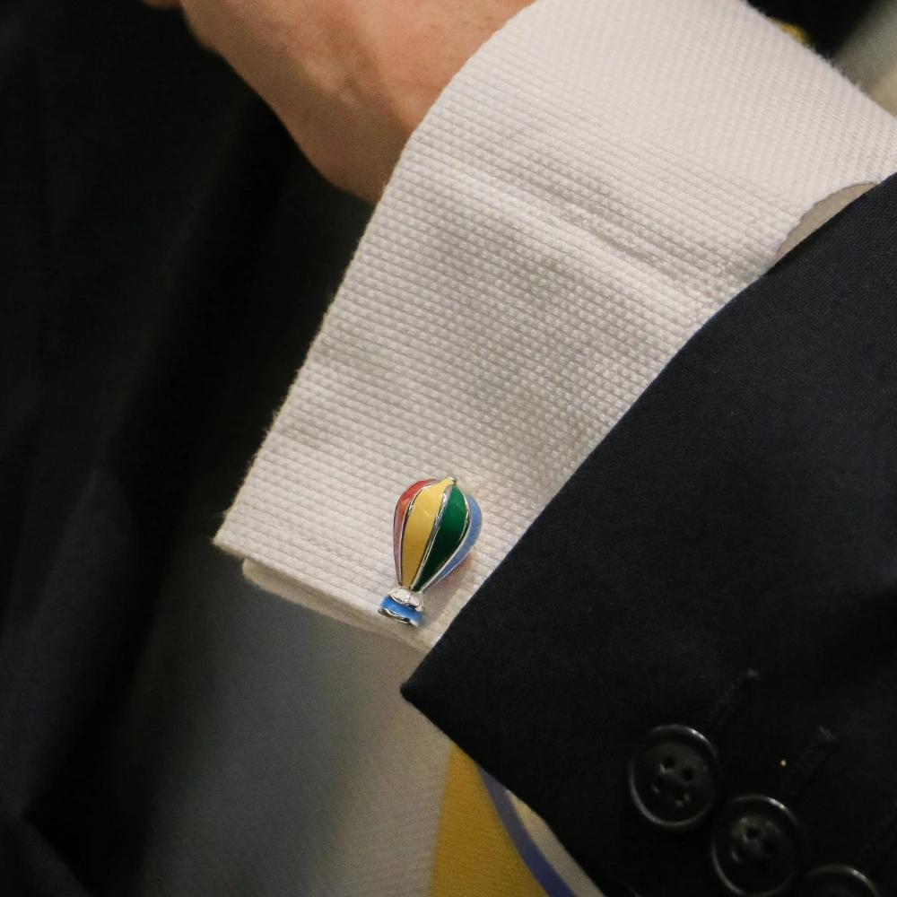 Multi Quirky Brass Cufflinks for Men