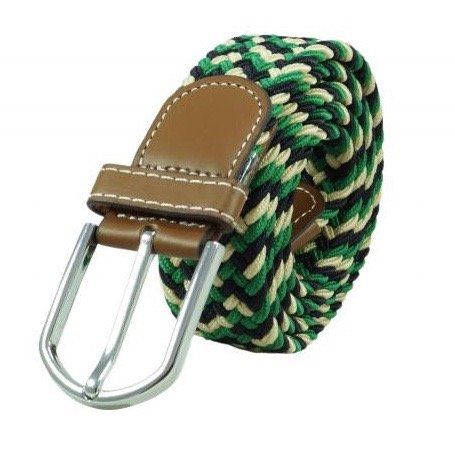 Green Braided Belt for Men