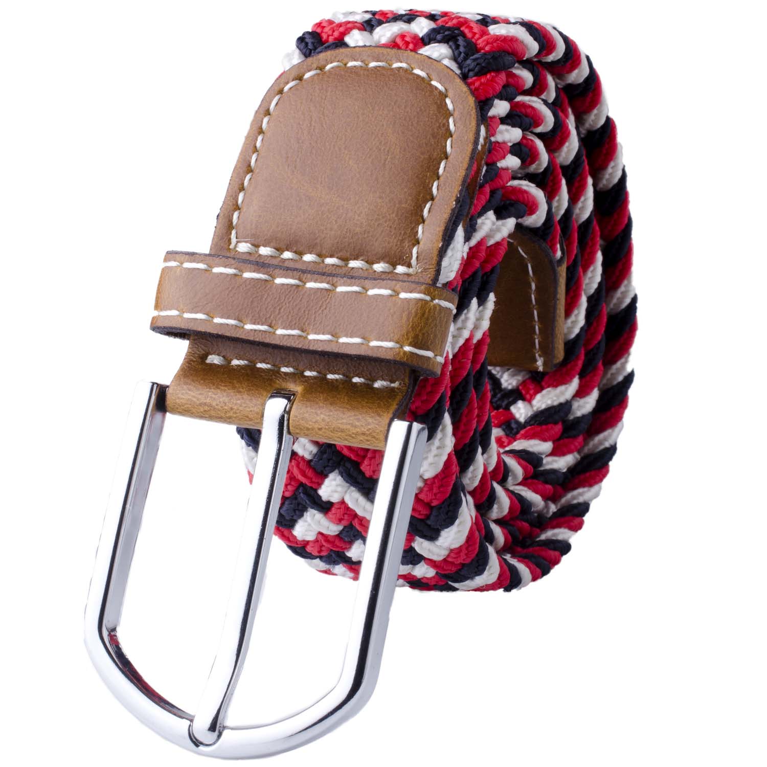 Red Braided Belt for Men