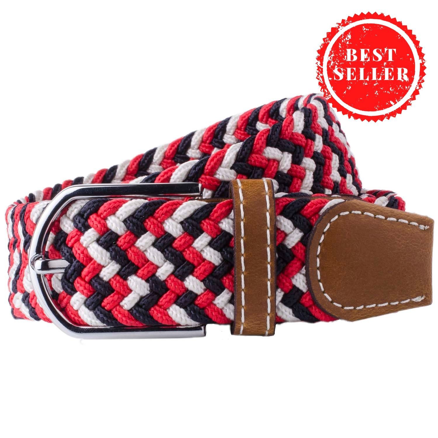 Red Elasticated Woven Belt